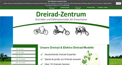 Desktop Screenshot of dreirad-zentrum.de